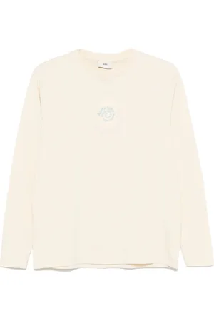 Autry Langarmshirt mit Schlaufen-Grafik