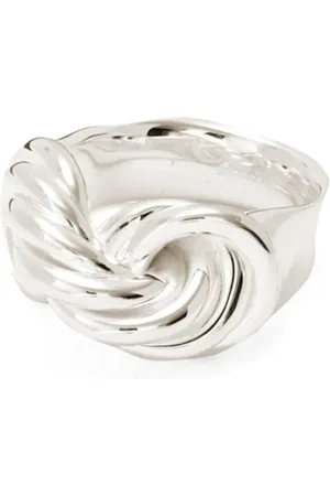 Jil Sander Ring mit geflochtenem Detail