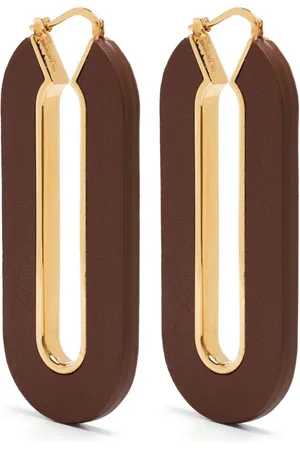 Jil Sander Ovale Precious Wildness Ohrringe