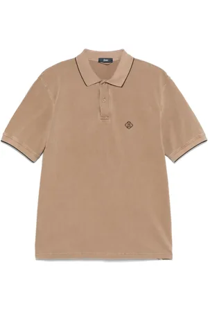 HERNO Poloshirt mit Logo-Stickerei