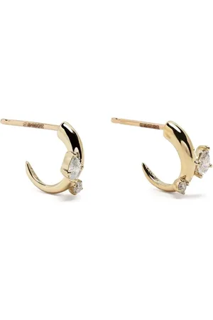 Adina Reyter 14kt Premier Amigos Gelbgoldcreolen