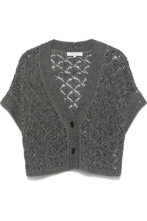 ANTONELLI Cardigan mit Pailletten