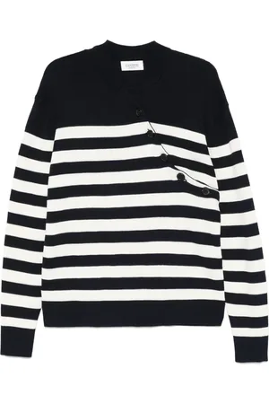LANEUS Gestreifter Pullover