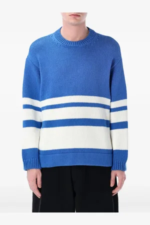 YMC Pullover mit Streifendetail