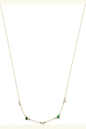 Adina Reyter 14kt Amigos Gelbgoldhalskette