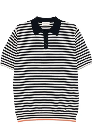 BRUNO MANETTI Gestreiftes Poloshirt