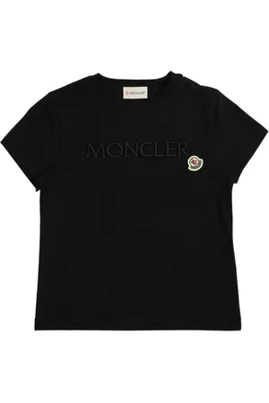 Moncler T-Shirt mit Logo-Patch
