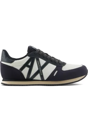 Armani Exchange Sneakers mit Logo-Patch