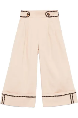 Fendi Hose mit Logo-Bund