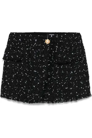 Balmain Minirock aus Tweed