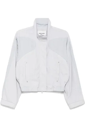 Low Classic Jacke mit Kontrast-Reißverschluss