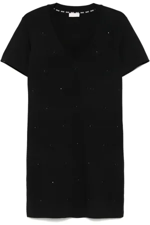 Liu Jo Minikleid mit Logo-Stickerei