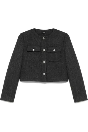 THEORY Jacke aus Tweed