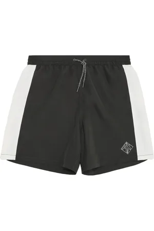 Armani Exchange Badeshorts mit Logo-Stickerei