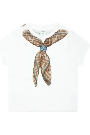 Fendi T-Shirt mit Trompe-l