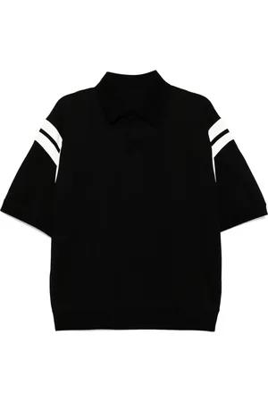 CROQUIS Poloshirt mit Kontrasteinsätzen