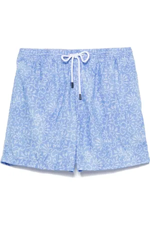 BARBA Badeshorts mit Paisley-Print