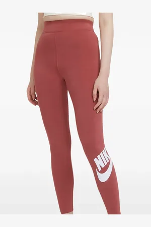 Nike Sportswear Essential Deep Salmon/White Leggings