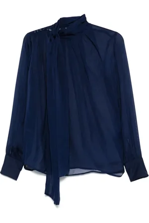 Elisabetta Franchi Voile-Bluse aus Seide