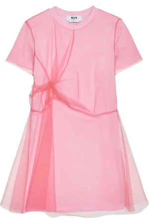 Msgm Minikleid aus Leinen