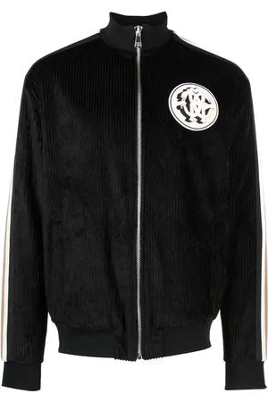 Roberto Cavalli Sportjacke mit Logo-Patch