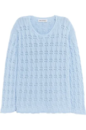 OUR LEGACY Pullover mit Zopfmuster