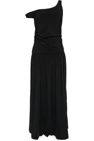 Rohe Schulterfreies Kleid