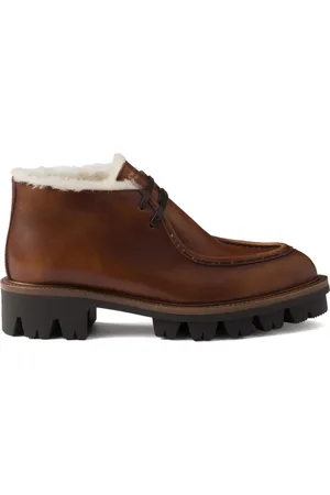 Prada Stiefeletten mit Shearlingfutter