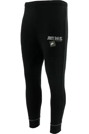 Nike Just Do It "Black/White" Fleece-Jogginghose
