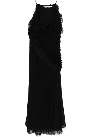 CHRISTOPHER ESBER Drapiertes Midikleid aus Seurkenstrick