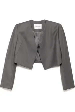 Low Classic Kragenlose Jacke