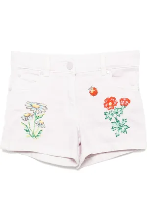 Stella McCartney Shorts mit Blumenstickerei