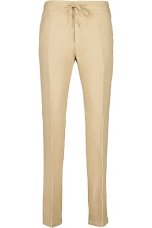 120% Lino Leinenhose mit geradem Bein