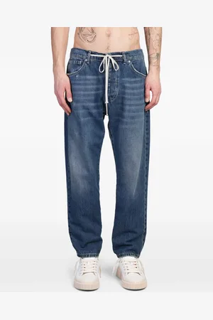 STATE OF ORDER Jeans mit Logo-Patch