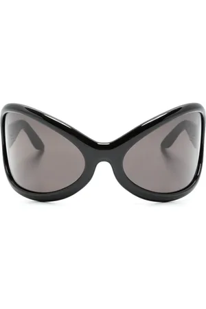 Acne Studios Runde Sonnenbrille im Oversized-Look