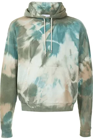JOHN ELLIOTT Hoodie im Batik-Look