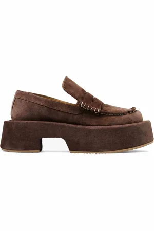 J.W.Anderson Loafer aus Wildleder mit Plateau 50mm
