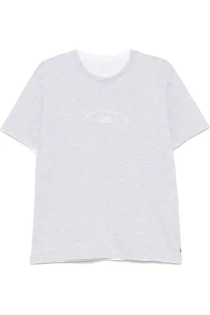 ELEVENTY T-Shirt mit Logo-Print