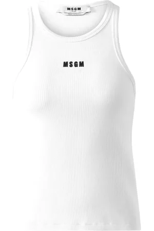 Msgm Geripptes Tanktop