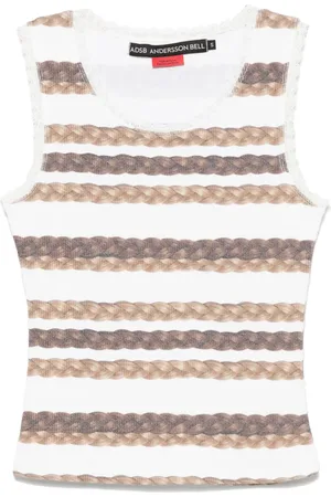 Andersson Bell Tanktop mit geflochtenen Streifen