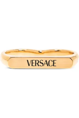 VERSACE Ring mit Logo-Gravur