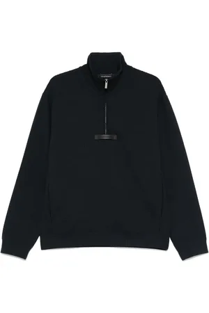 Emporio Armani Texturiertes Sweatshirt