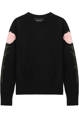 Simone Rocha Pullover mit Blumenmotiv