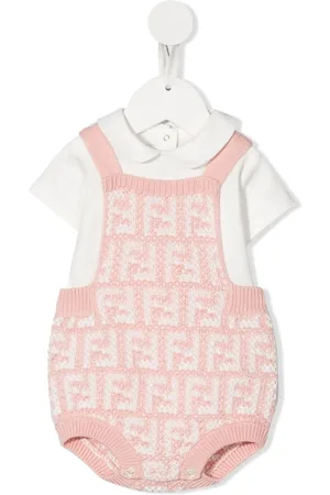 Fendi Strampler mit FF-Print
