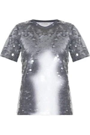 Sportmax T-Shirt mit Pailletten