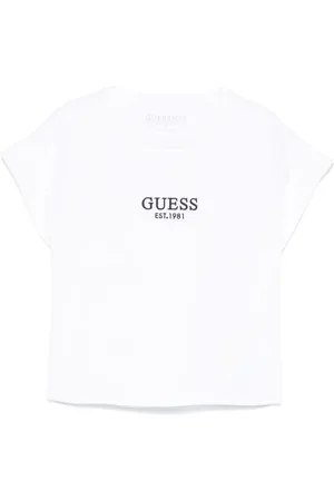 Guess T-Shirt mit Logo-Stickerei