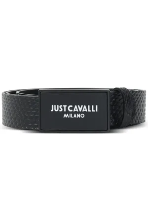 Roberto Cavalli Gürtel mit Logo-Print