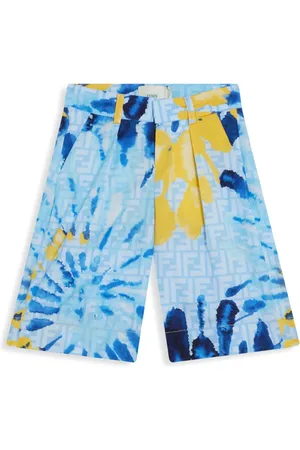 Fendi Shorts mit Batikmuster