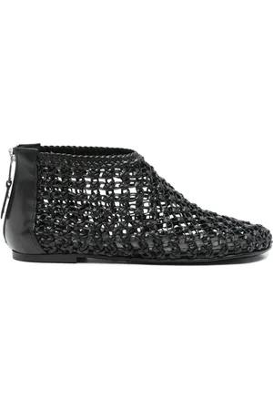 Elena Iachi Stiefeletten mit Webmuster