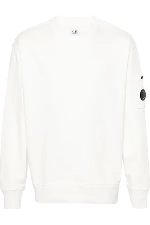 C.P. Company Sweatshirt mit Linsen-Detail